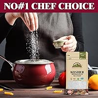 Vista 6 de Himalayan Chef - Sal marina Kosher de Himalaya, sal Kosher de grano fino, reemplazo para sal de mesa, sin yodo, sin refinar, sin OMG, 100% natural