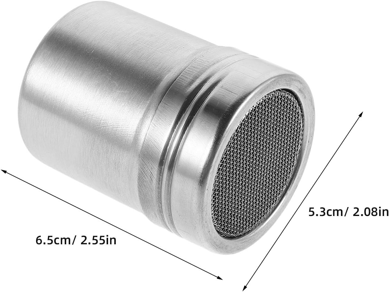 Stainless Steel Fine Mesh Powder Sugar Sifter for Coffee