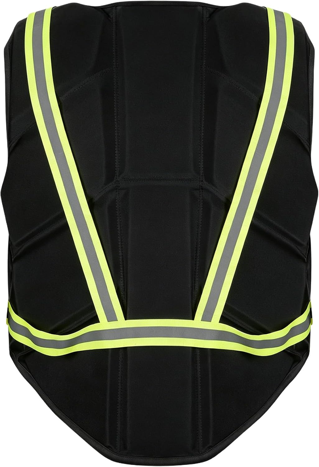 Jugaoge Girls Equestrian Safety Vest Show Lesson Trail Trek Top | Horse Riding Training Vest,Equestrian Body Protector,Front Zipper Closure,Protects Chest,Comfortable,Zippered Top