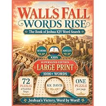 Walls Fall, Words Rise The Book of Joshua KJV Word Search Supersized Edition