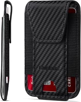 RUNBOX Slim Wallet for Men Front Pocket wallet with Magnetic Money Clip Minimalist Leather RFID Blocking wallet