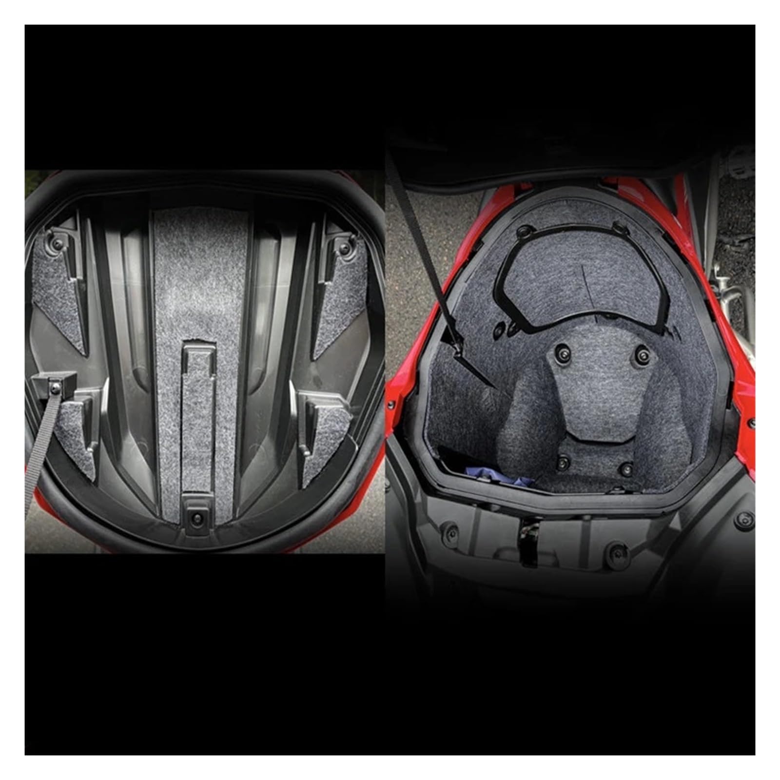 Forro Interior Asiento De Maletero De Motocicleta acolchado 6