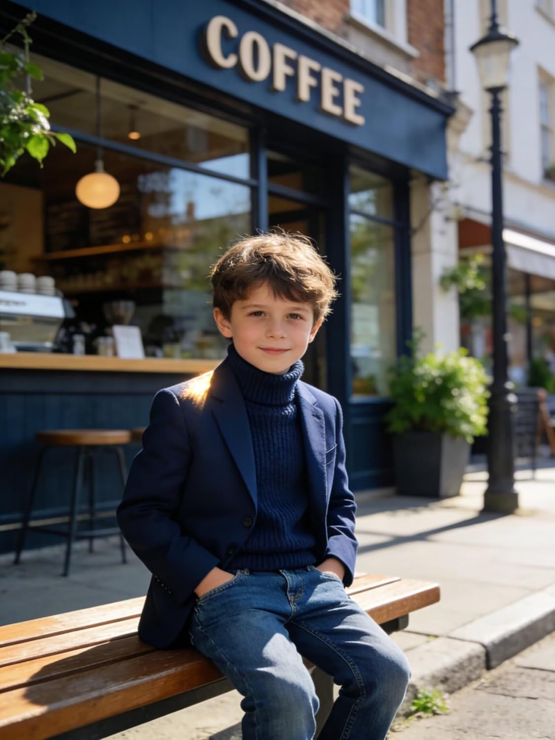 Boys Suit Blazer Jacket Kids School Uniform Jackets Slim Fit Formal Boys' Sport Coats & Blazers for Wedding Easter Communion