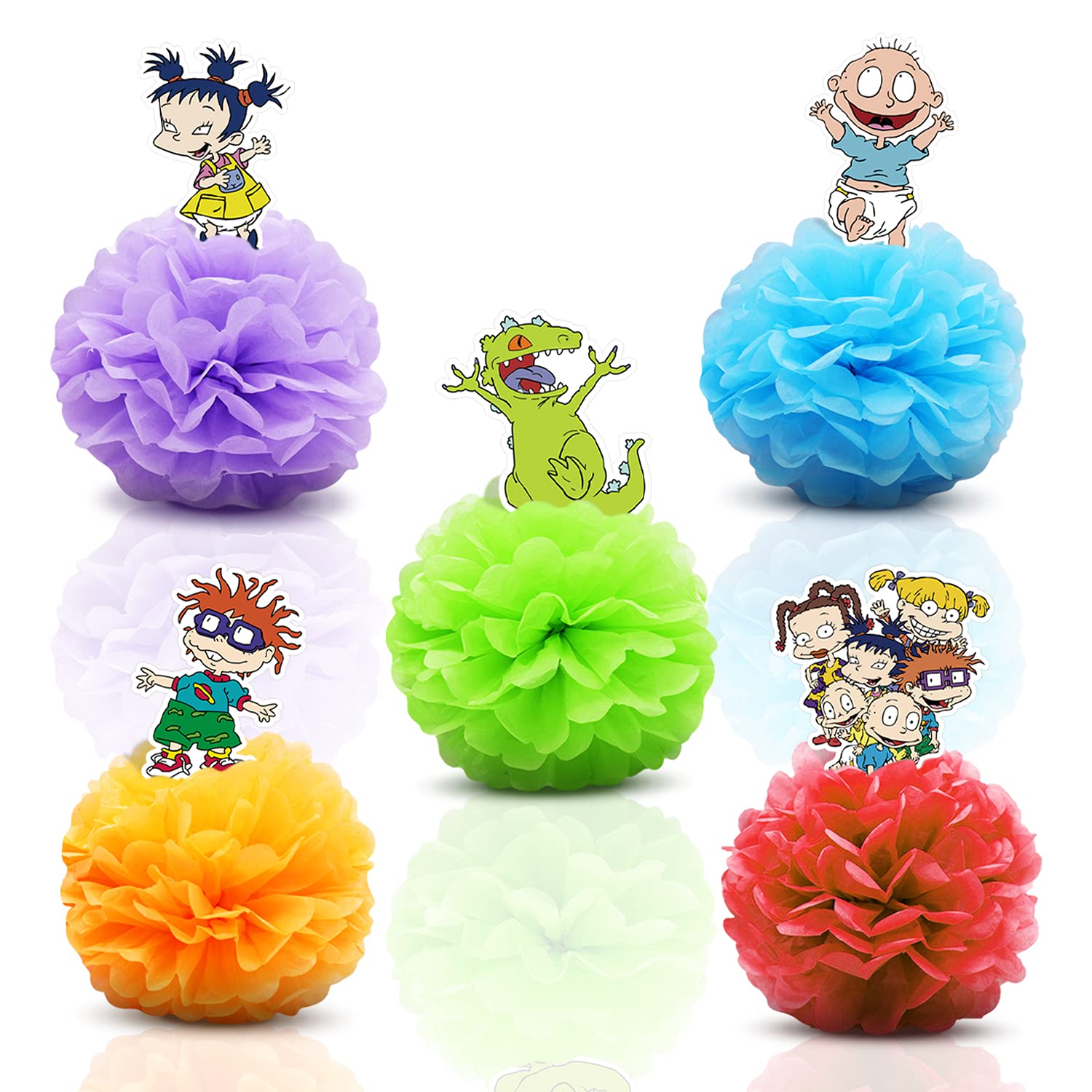 Valentina Buck Rugrat Party Centerpieces Table Centerpieces