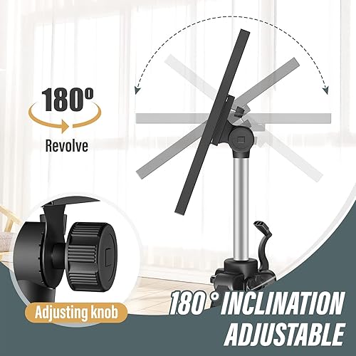 Miniatura 4 de Soporte para proyector, 2023 el último trípode para proyector ajustable de 17.6 a 51.4 pulgadas, soporte de trípode resistente para laptop, soporte