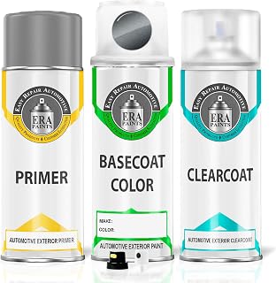 ERA Paints C97L/EB5 - Tridion Silver Metallic for SMART Exact Match Automotive Touch Up Paint Spray - Premium Kit