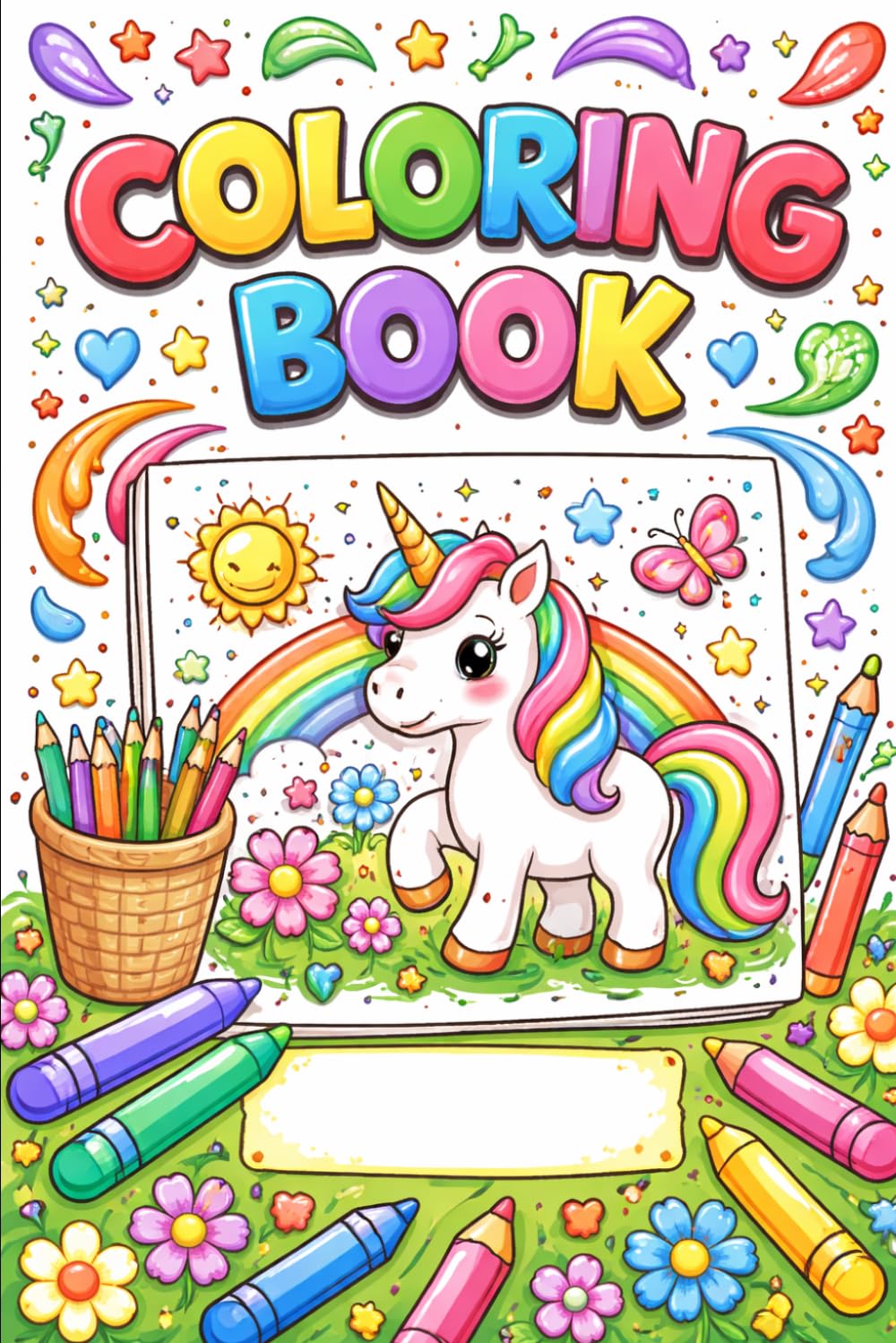 Playtime Coloring Book: A Relaxing and Educational Activity Book for Children