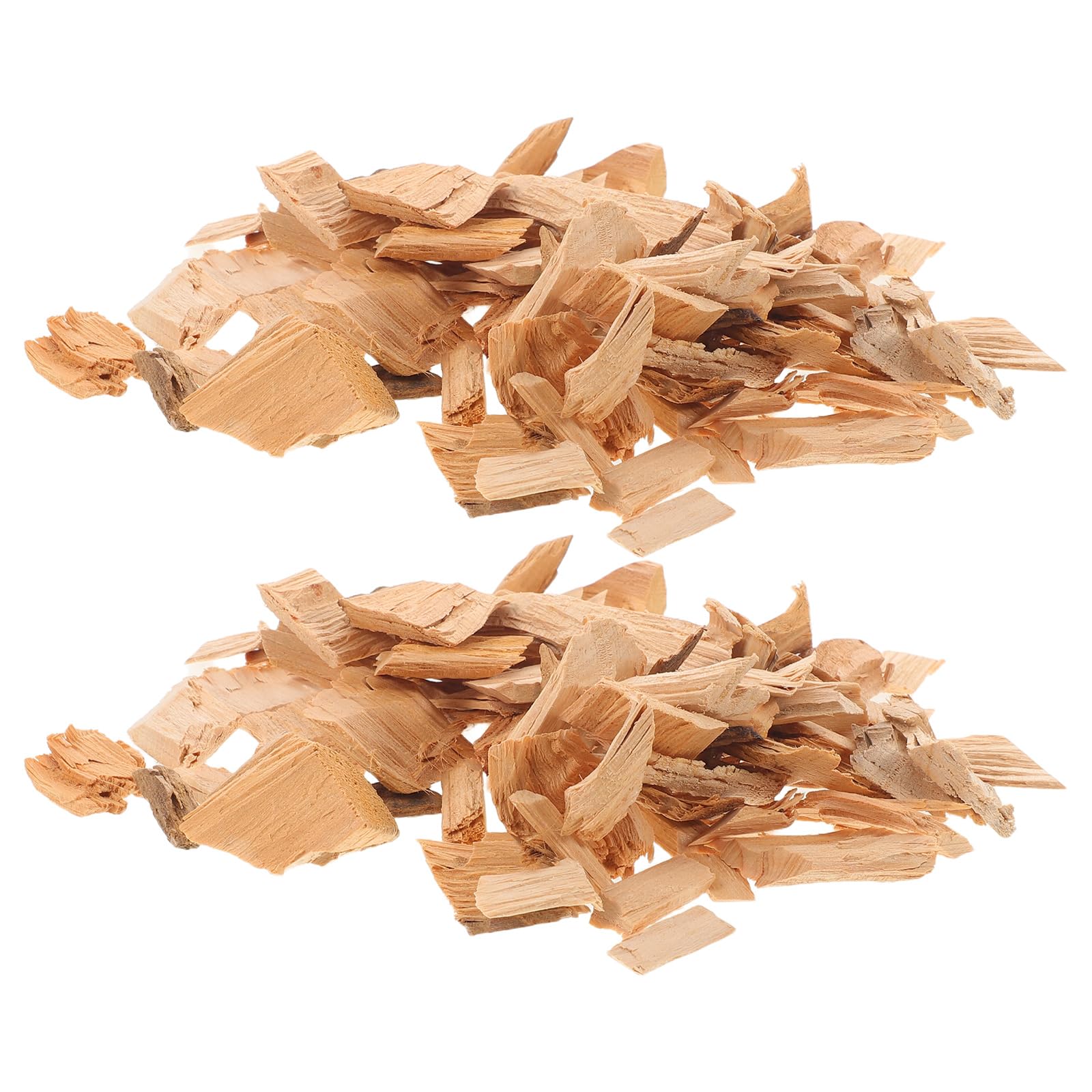 Virutas de Madera de Ciprés para Barbacoa, 2 Bolsas | Tamaño 1, 18 -1, 97, Uso en Parrilla y Ahumador, Embalaje Listo para Obsequio, Fácil de Usar
