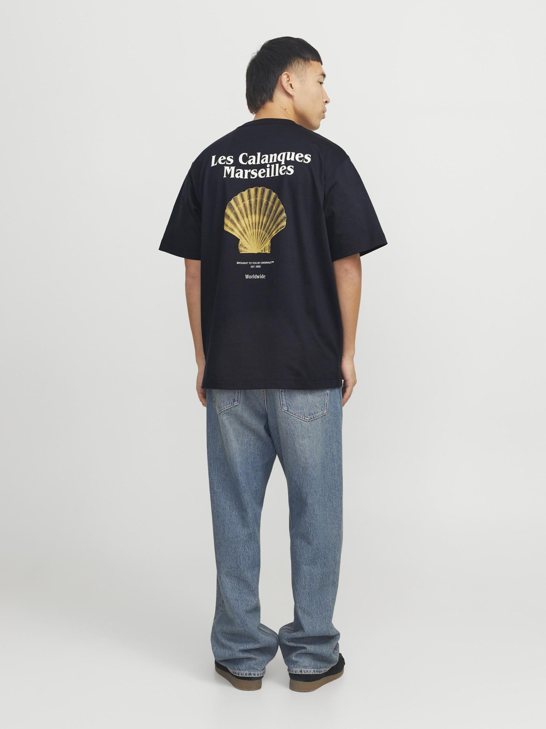 JACK & JONES Jorparos Easter Sketch Tee SS Crew Neck