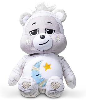 Care Bears Universal Monsters Fun Size Plush - Bedtime Bear as The Mummy Black & White