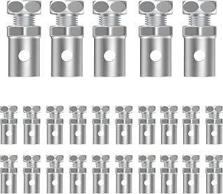 JIAYAN 25Pcs Universal Throttle Cable Ends
