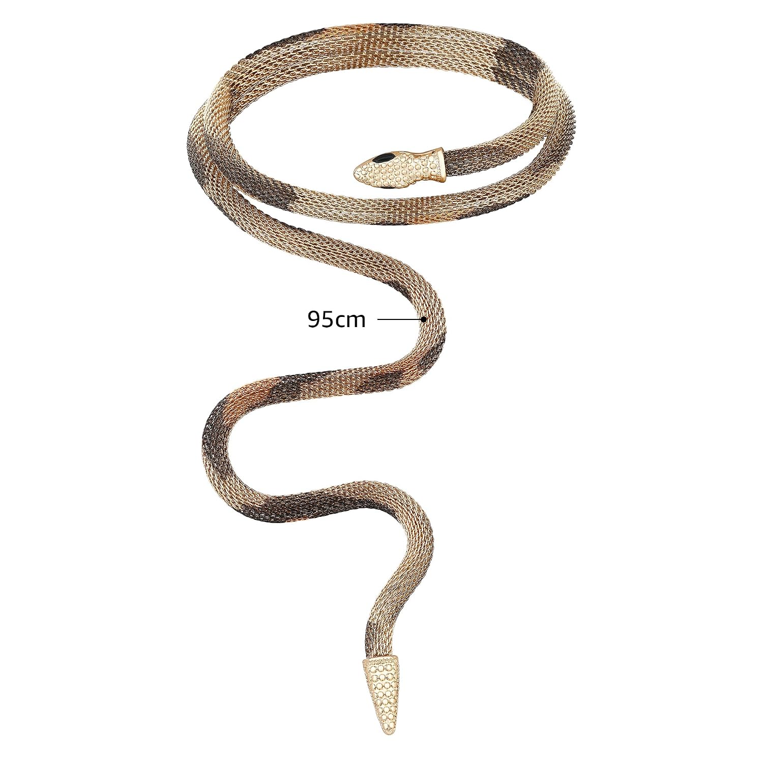 Bendable Snake Chain Necklace for Women Flexible Twisty Multi-purpose Necklace Bracelet Punk Choker and Bracelets DIY Trendy Medusa Jewelry Gift - Image 5