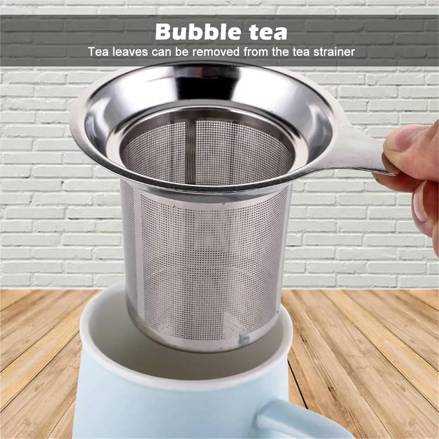Tea Strainer 10pcs Pratical Stainless Steel Tea Strainer Mesh Infuser Basket For Mug Teapot Tea Accessories for Loose Leaf Tea