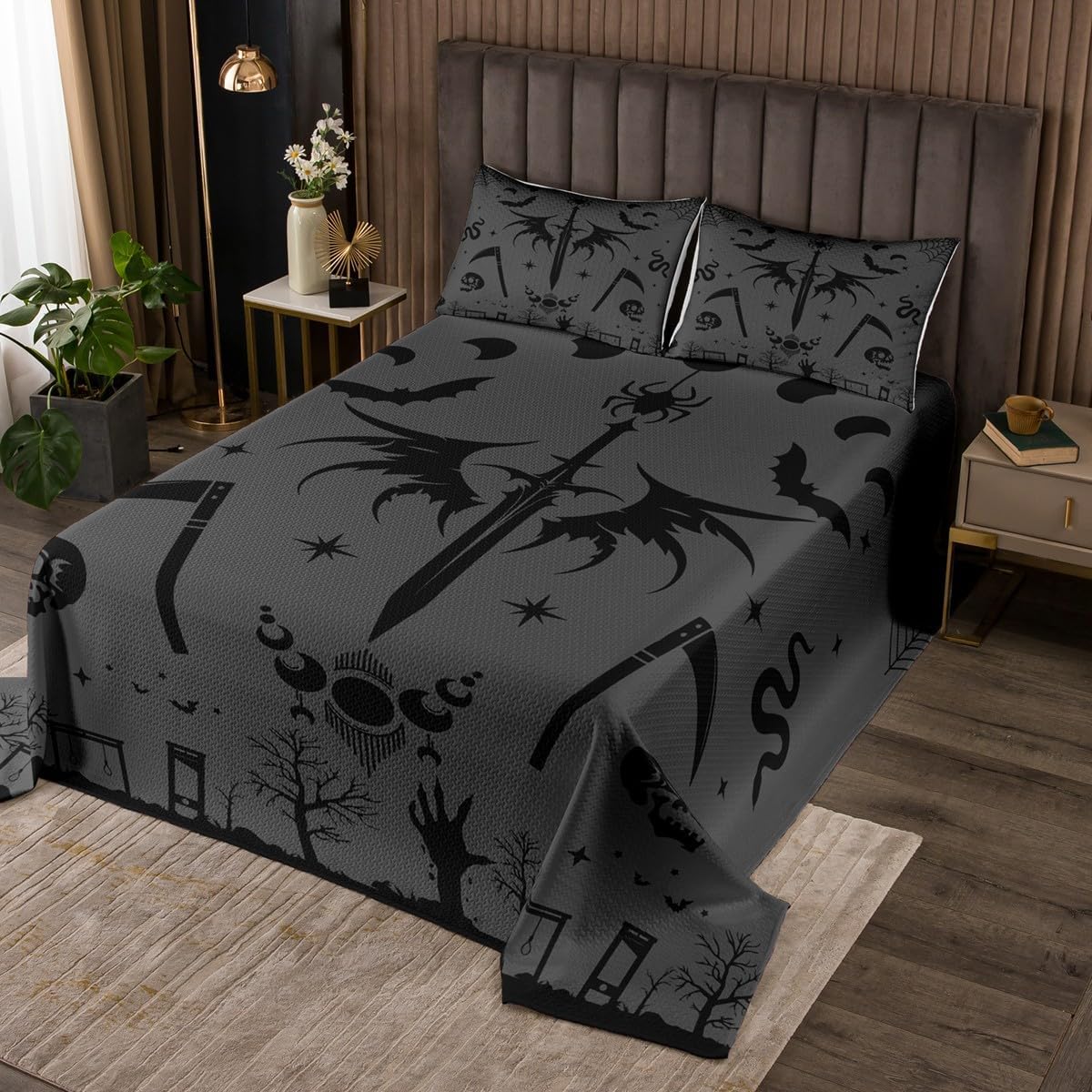 Black Girl Bedding Set Twin Size,Princess Girl Bedspread,Africa American Comforter Set for Kids Teens,Kawaii Navy Bowknot Love Stars Glitter Comforter Set Sweet Dreamy Quilt Coverlet 2Pcs