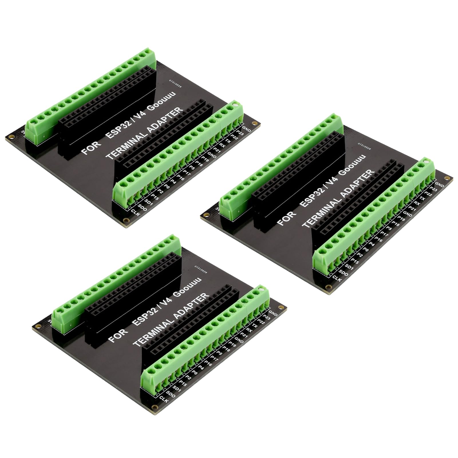 diymore 3 pezzi per ESP32 Breakout Board 1 into 2 per scheda di sviluppo 38 pin