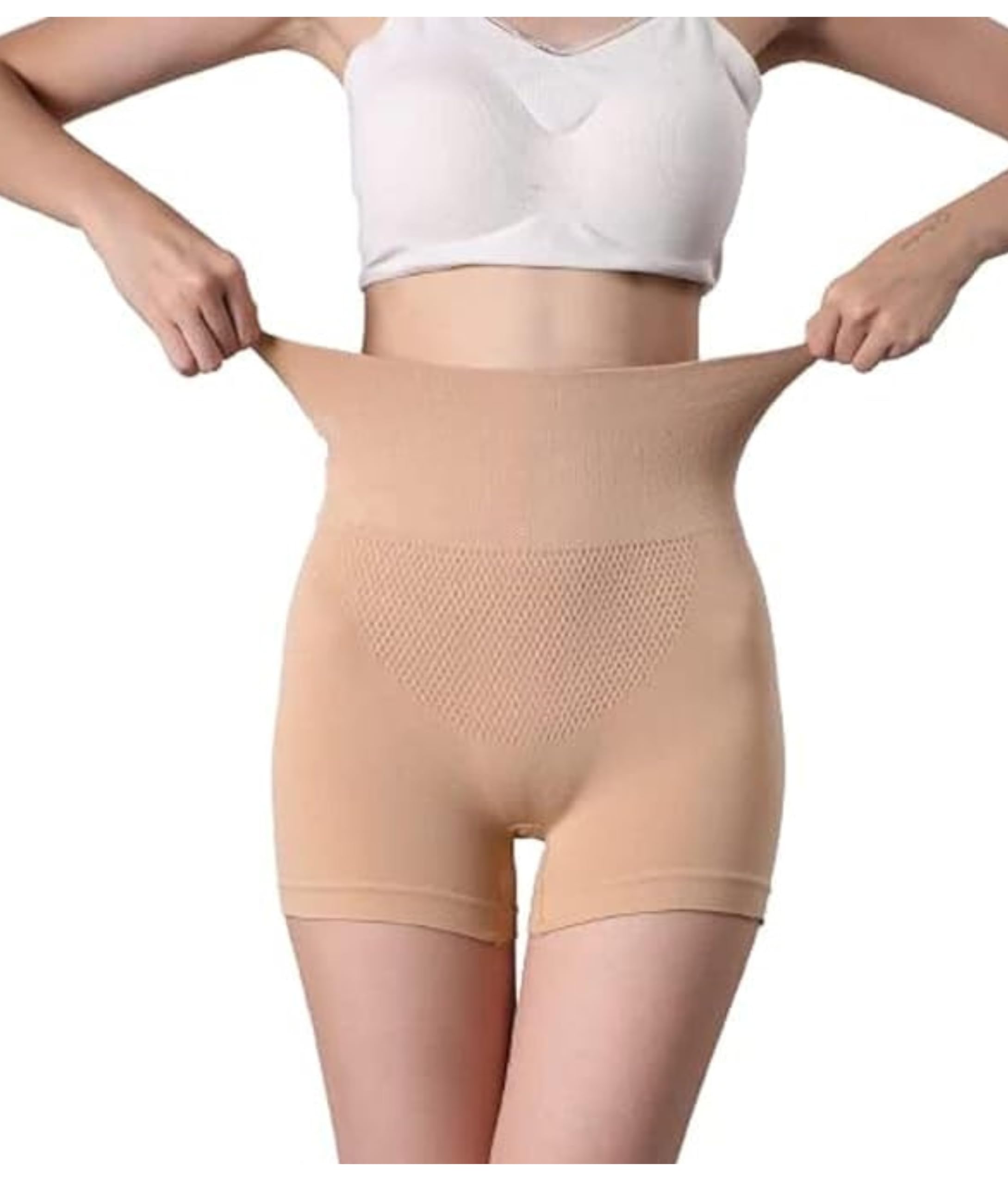 shewin Women's High Waist Shapewear with Women Shapewear Underwear Anti Rolling Strip Tummy Control Tucker Waist Slimming Panties | Free Size up to M to XXL-picture-11