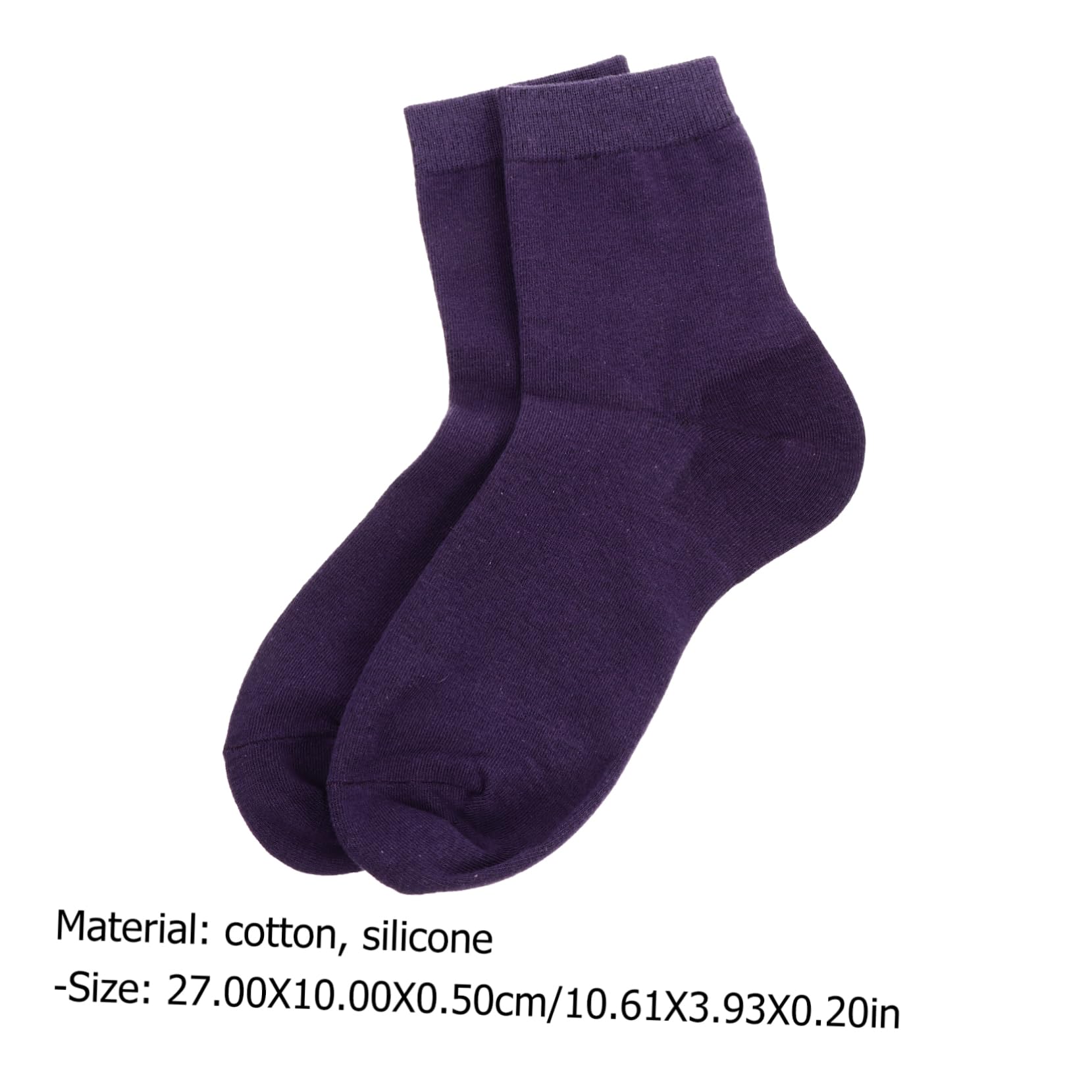 FOMIYES Moisturizing Gel Socks for Women Cracked Heel Protection Soft Breathable Random Color