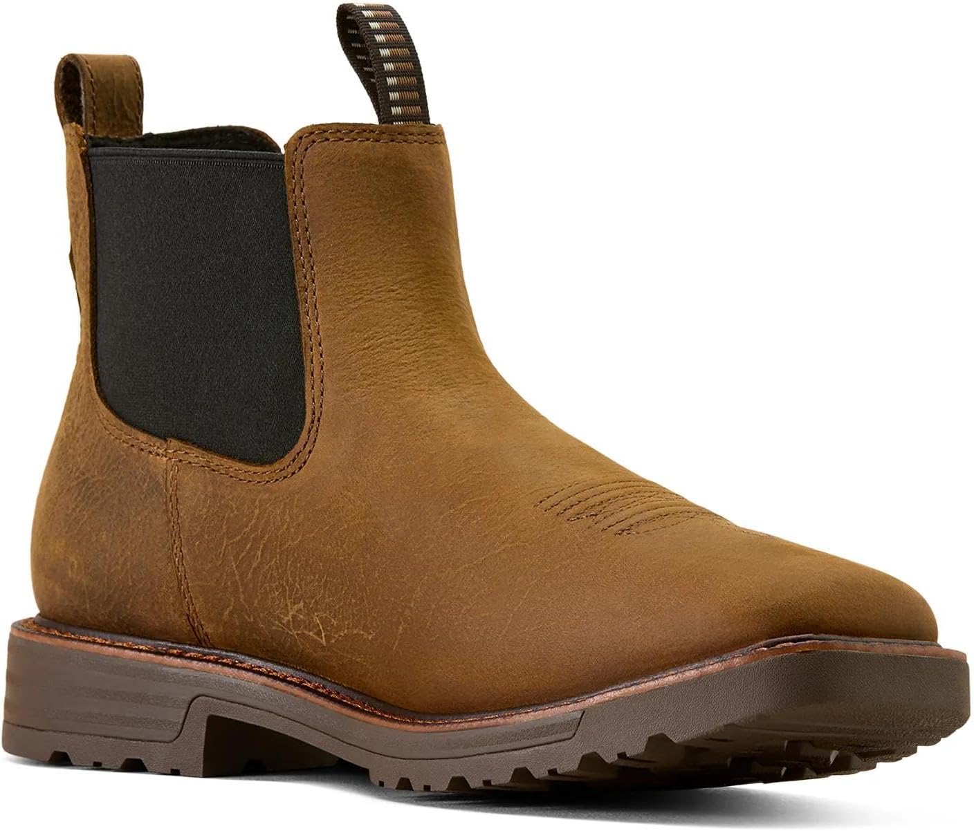 ARIAT mens Activator Chelsea Waterproof Wide Square Toe Work Boot