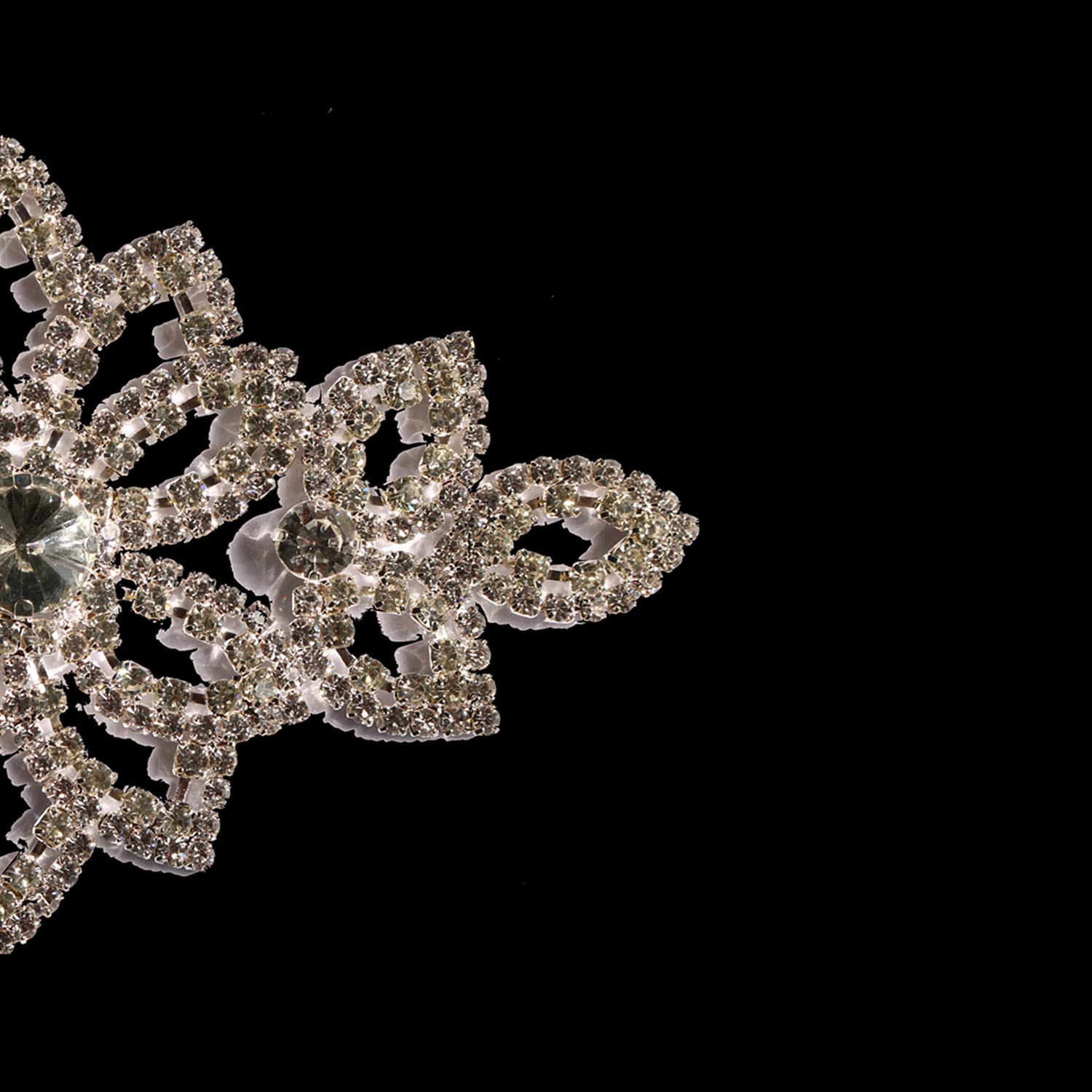 Cucre su strass azzurr applque su rete banca crstallo - Etsy tala