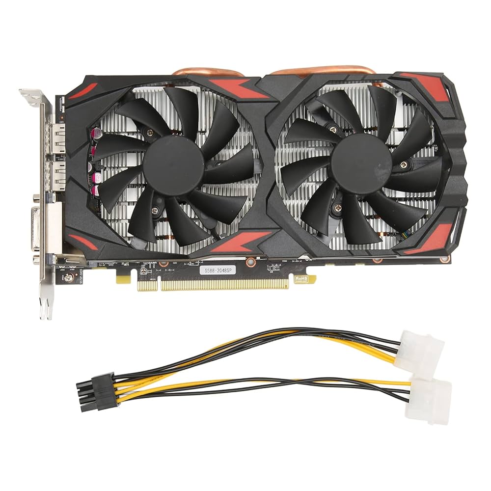 RX580 8GB2048SPGDDR5 256BITグラフィックスカードビット Amazon | ビデオカード RX 580 8GB 256ビット 2048SP GDDR5