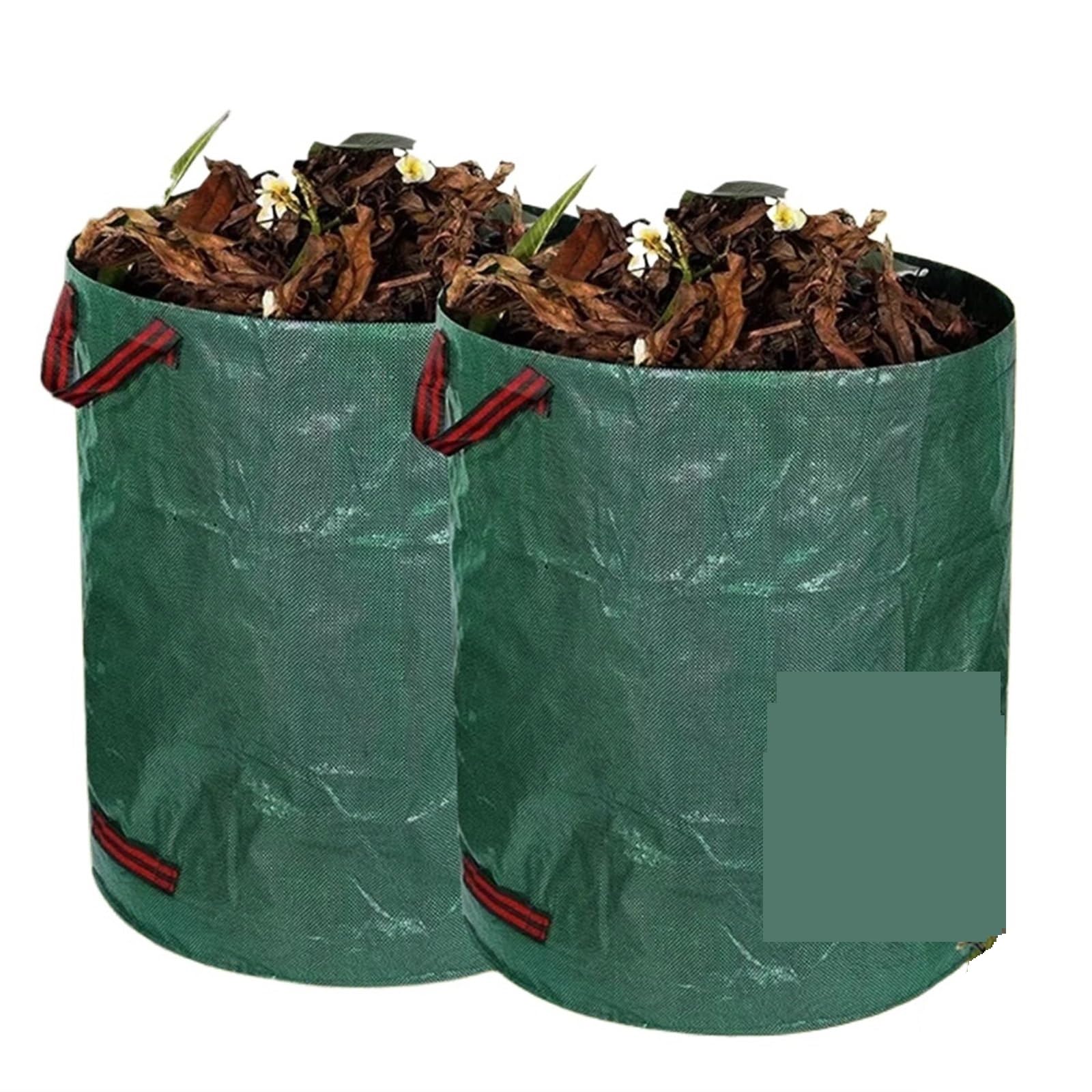 Garden Waste Bag Garden Waste Bag Large Capacity Reusable Waterproof Leaf Sack Storage Collection Container for Yard(120L)