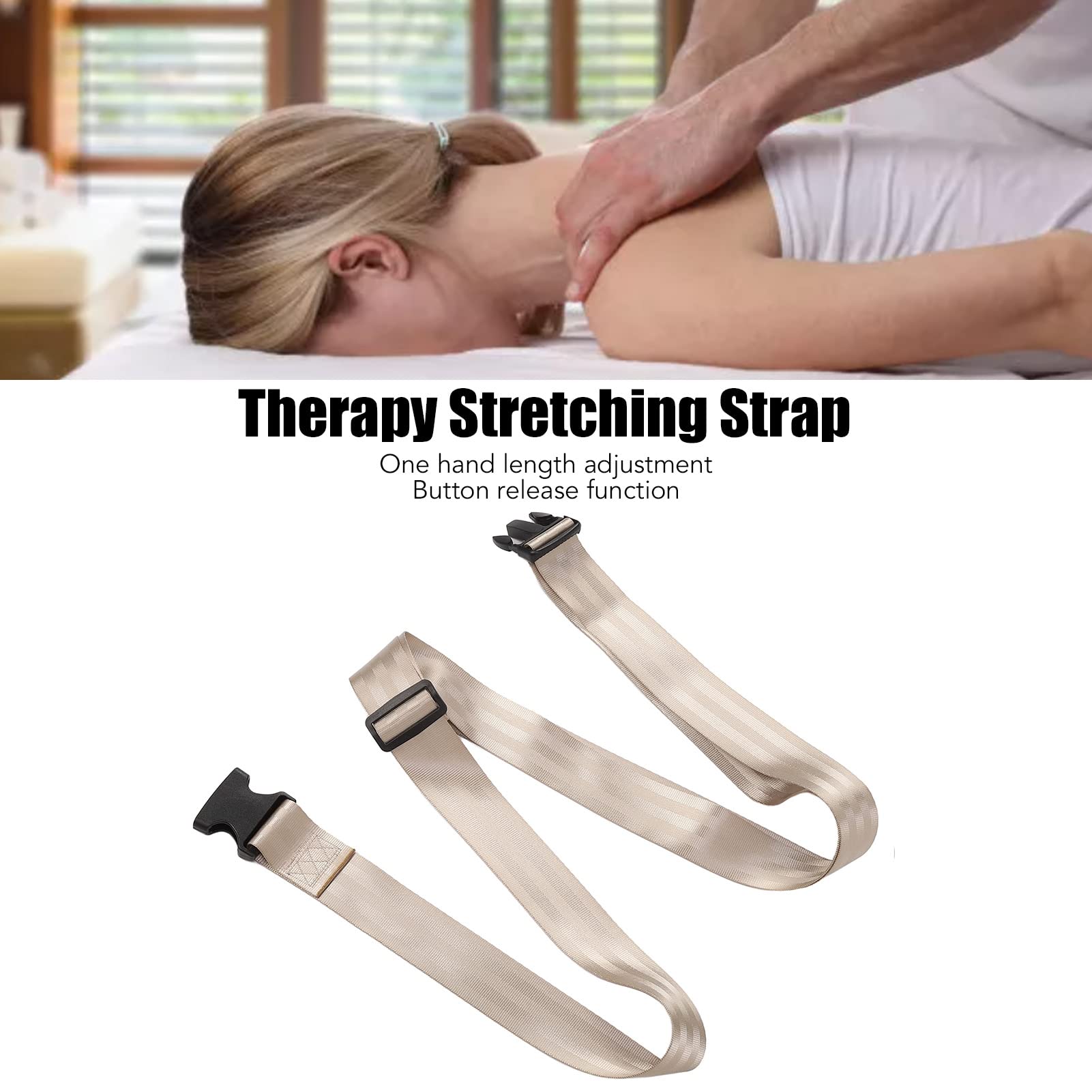 Luqeeg Ceinture de Mobilisation des Extrémités, Ceinture Mulligan, Bande Destinée à la Physiothérapie, à la Rééducation, aux étirements, à la Traction Manuelle, à la Mobilité, Ceintures de(3#)