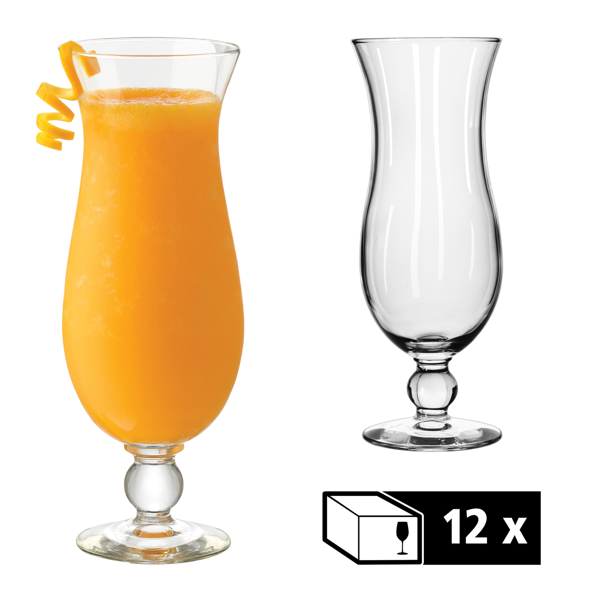 LIBBEY 70335 Cocktailglas Hurricane, 444 ml, 12er Set