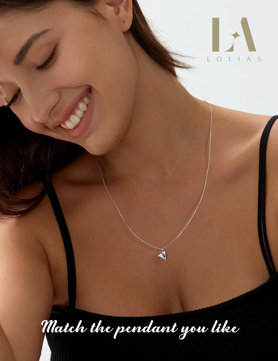 LOLIAS 2Pcs Stainless Steel Chain Necklace for Women - 1mm Thin & Strong Silver Chain Necklace - Hypoallergenic Snake Box Necklace, 16 18 20 22 24 28 30 Inch - Image 4