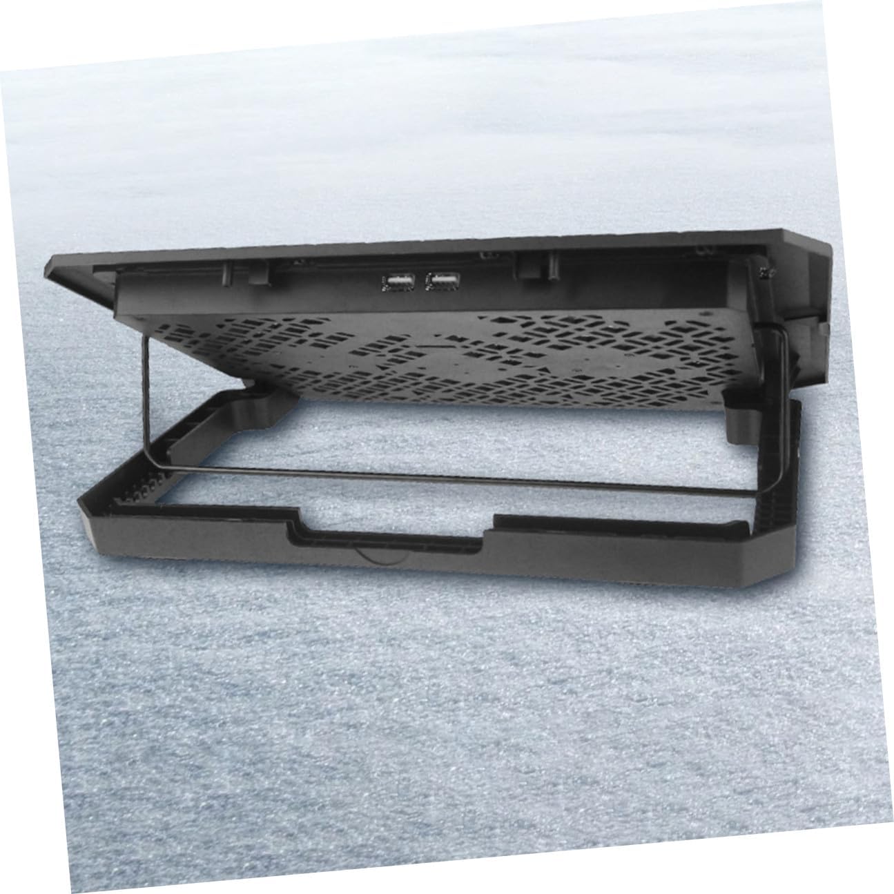 Laptop Cooling Pad with Variable Rate Fan 15.6-inch Silent Cooling Stand for Gaming and Office Laptops with Blue LED Light