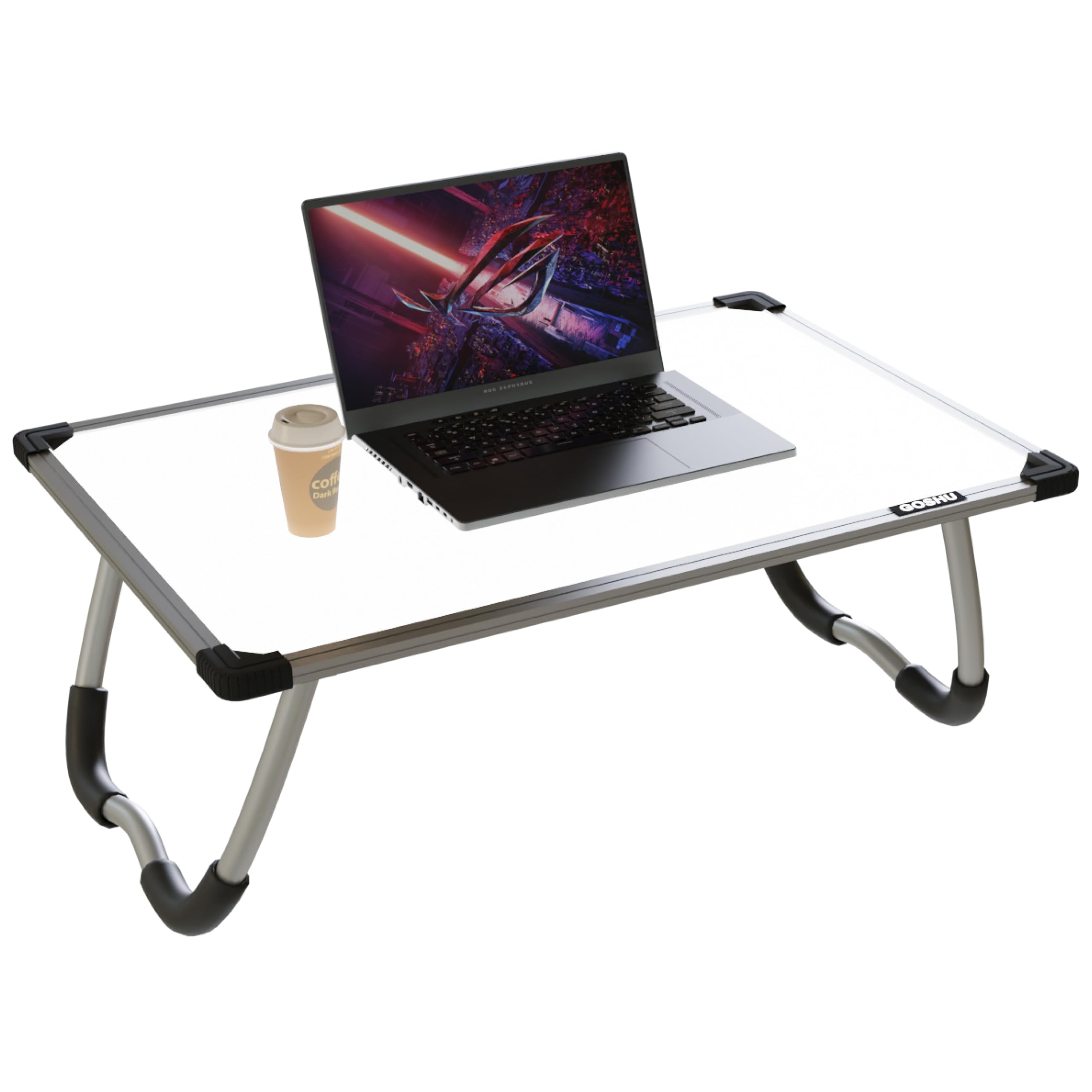 GOSHU Multipurpose 1.5x2 feet Foldable White Board Study Table, Portable & Rounded Edges (1.5 feet x2 feet White, Pack of 1 Item)-image-29
