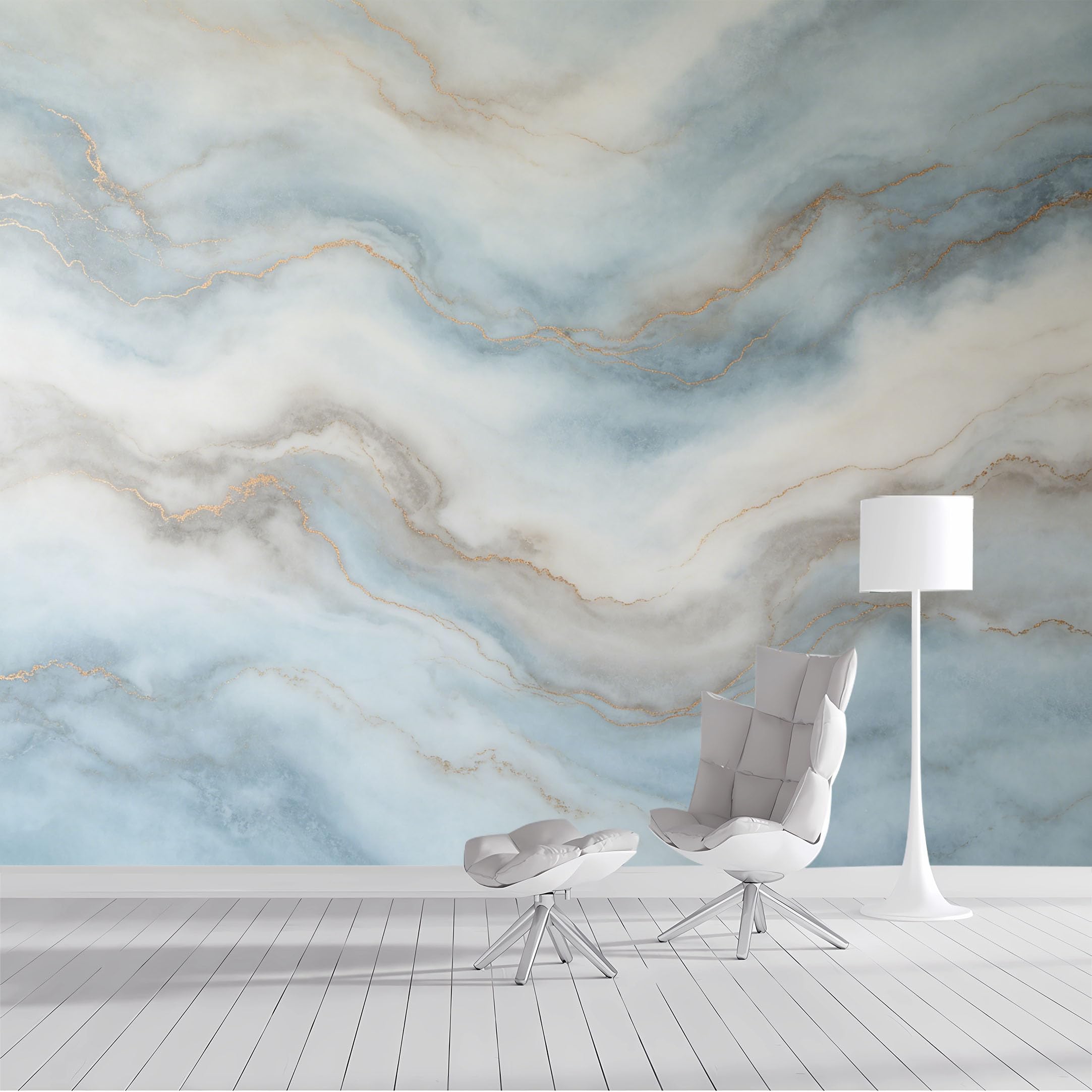 Custom Size Wall Mural Marble Gold Veins Abstract Modern Geometric Textured Brush Stroke SelfAdhesive Wall Fabric Removable Peel and Stick Wallpaper for Living Room Bedroom Bathroom