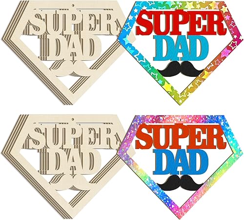 Miniatura 84 de Trébol de madera de gran tamaño de 7 pulgadas, adornos para el día de San Patricio para pintar, tréboles de madera en blanco en blanco, sin