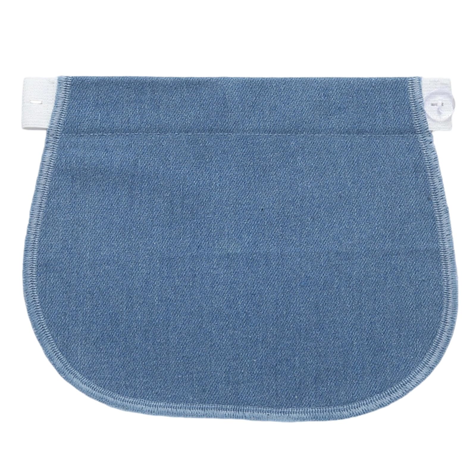 Mekalero Maternity Pants Waist Extender Elastic Cloth Waistband Adjuster Button for Pregnancy Clothing Maternity Waistband Button