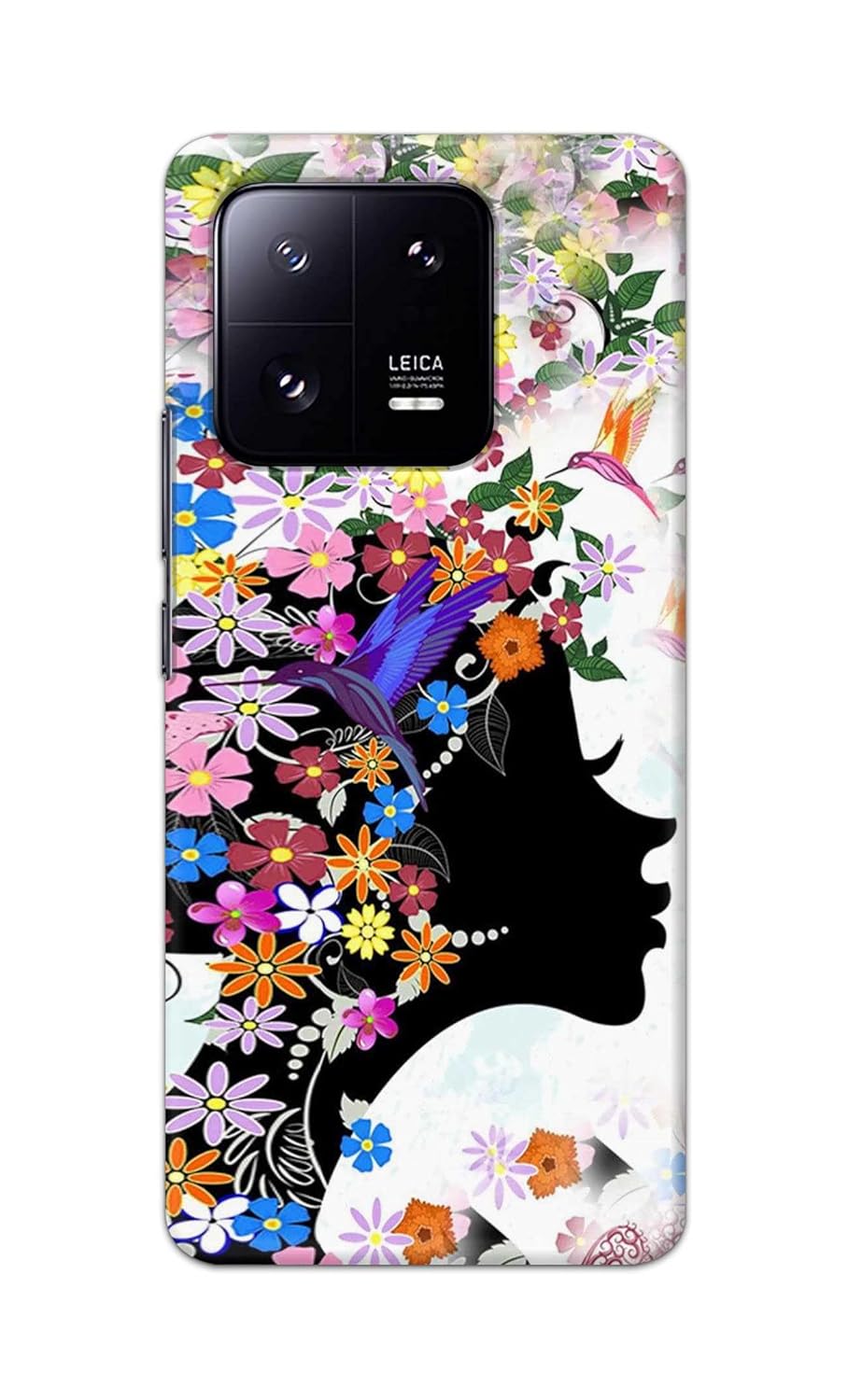 Printed Hard Back Case Cover for Xiaomi 13 Pro Back Cover (Floral Hairstyle Girl) -170325(FE) Printed Hard Back Case Cover for Xiaomi 13 Pro Back Cover (Floral Hairstyle Girl) -170325(FE)
