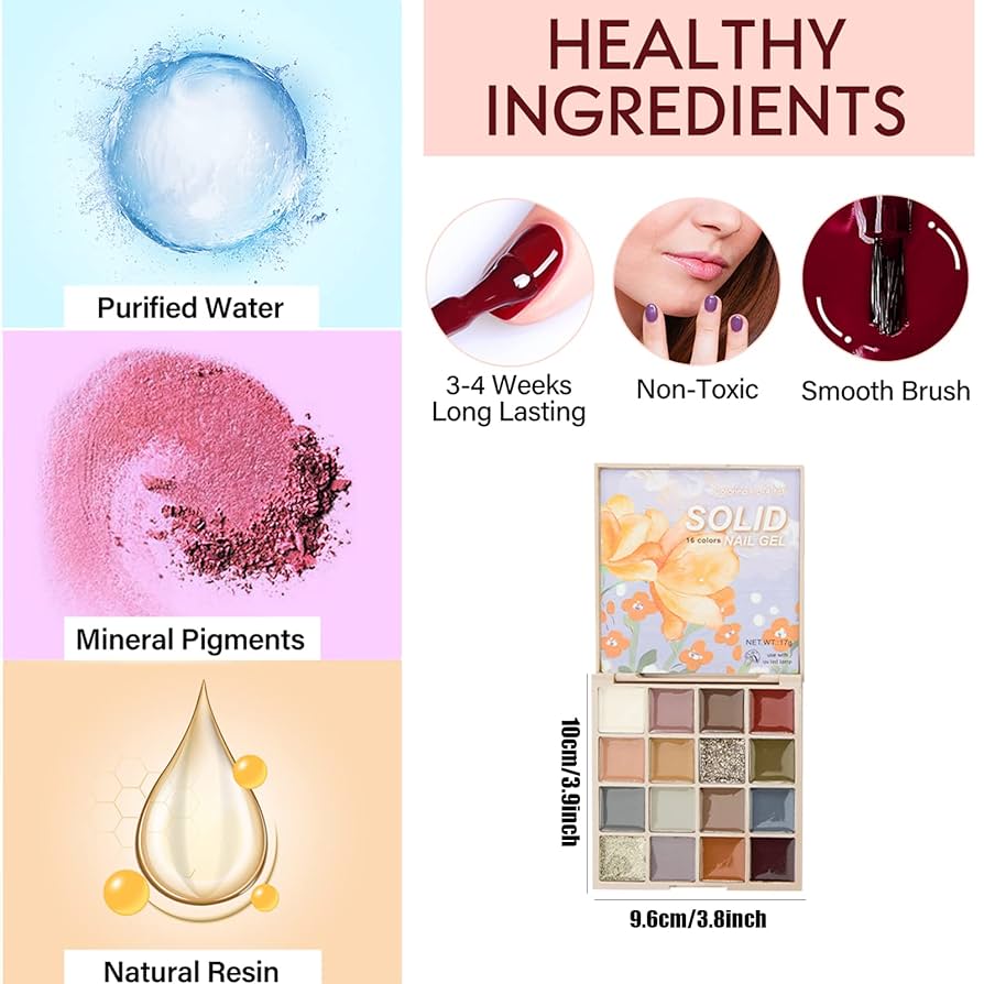 【美品】FROM THE NAIL カラージェル 16本セット RAFUL ジェルネイル 5ml ラフル カラージェル ワンステップ LED