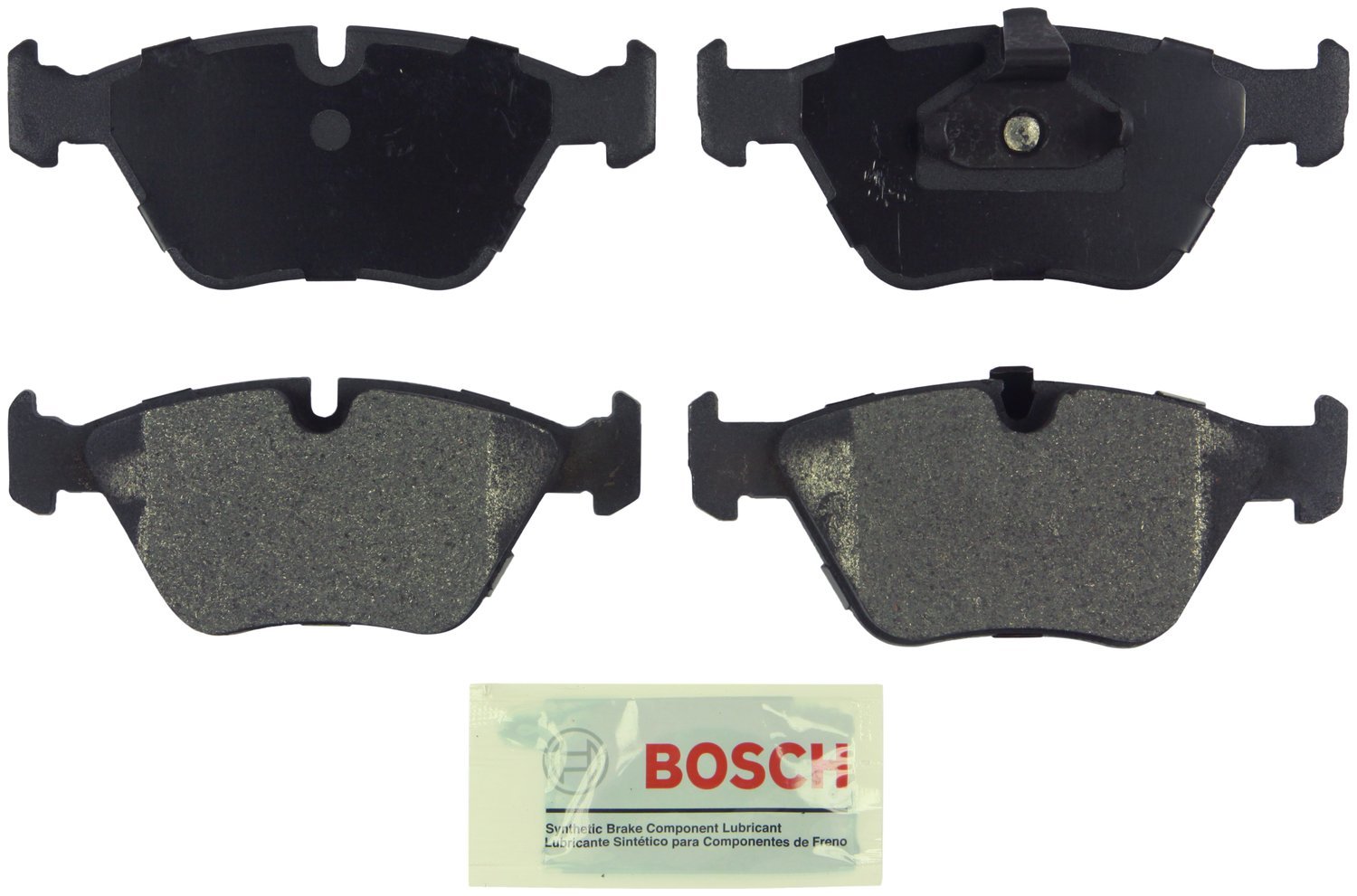 Bosch BE1324H Blue Disc Brake Pad Set with Hardware - FRONT — view 224