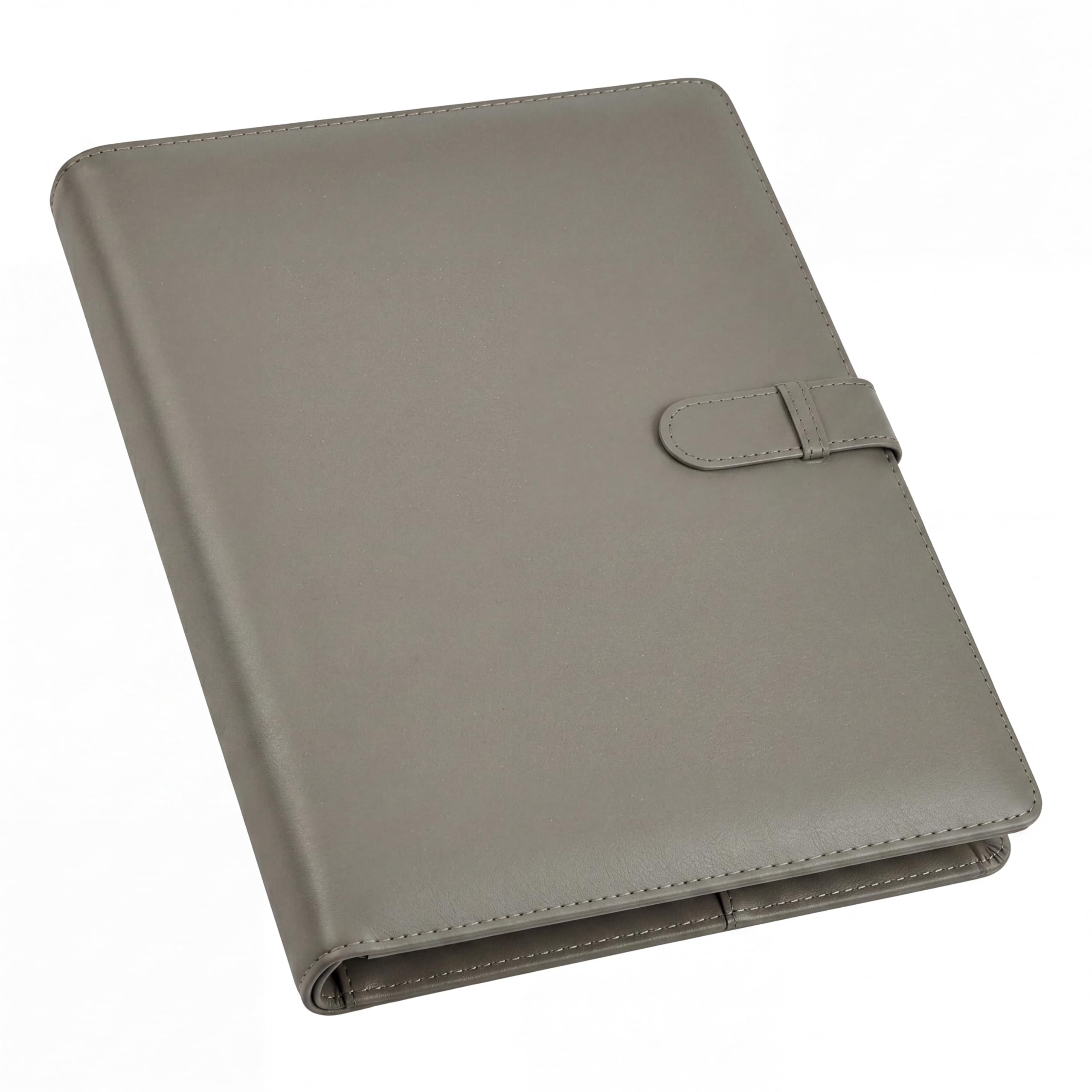 Arpan Porte-documents A4 – Lot de 1 porte-documents professionnel avec 36 pochettes sécurisées chacune, dossier A4 pour documents et présentations – Gris doux au toucher