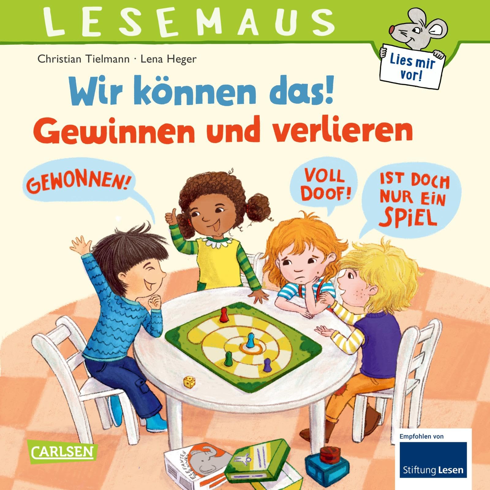 LESEMAUS 133: Wir können das! Gewinnen und verlieren: Ein Bilderbuch zum Erlernen sozialer Kompetenzen | Fröhliche Vorlesegeschichte für Kita-Kinder ... | spielerische Förderung sozialer Kompetenzen