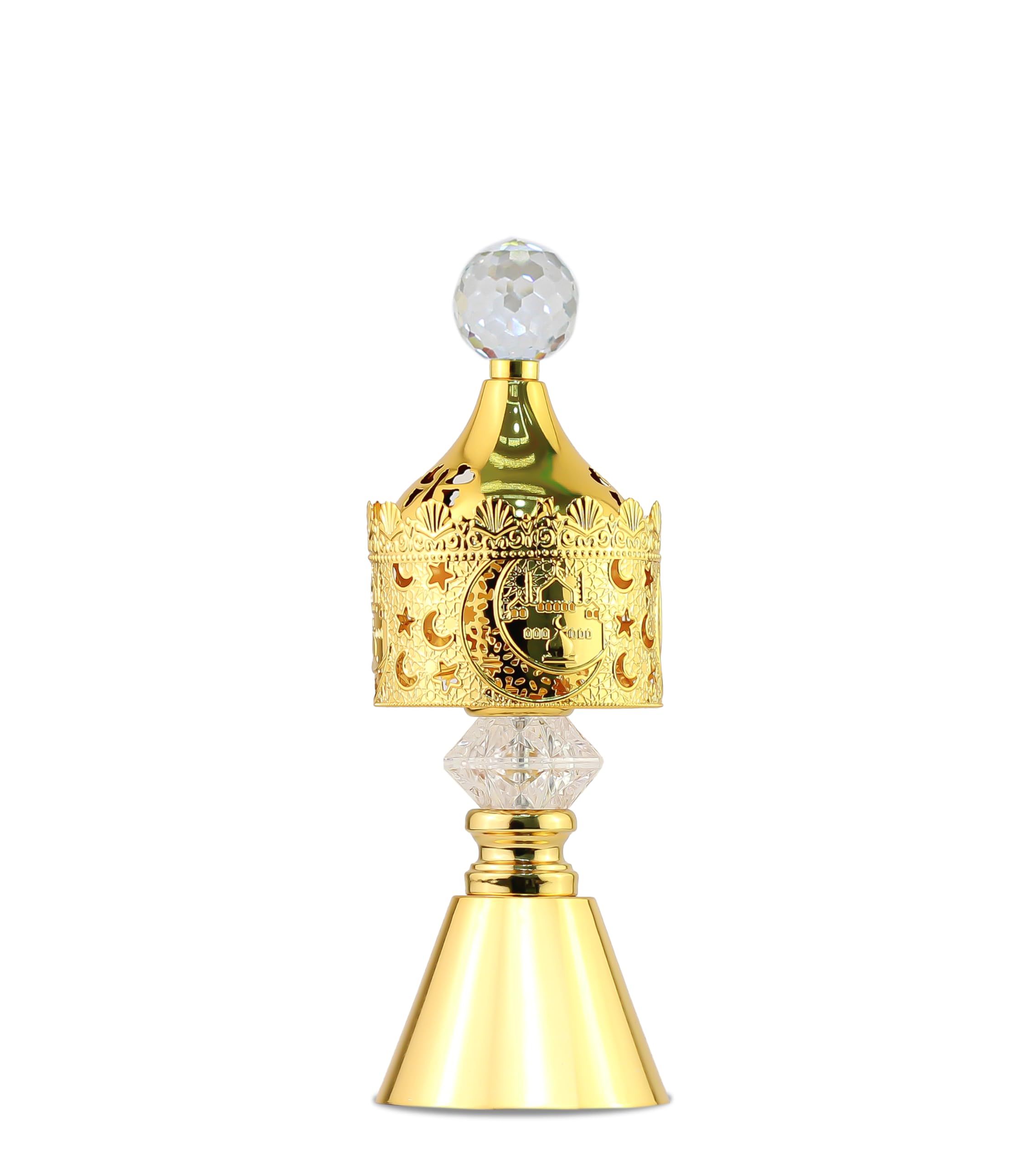 Mobigon Charcoal Incense Burner, Bakhoor Burner, Oud Frankincense Incense Burner, Vintage Arabic Burner, Suitable For Arabian Oud, Yoga, Spa and Aromatherapy, Office & Home Decor (Style 26)