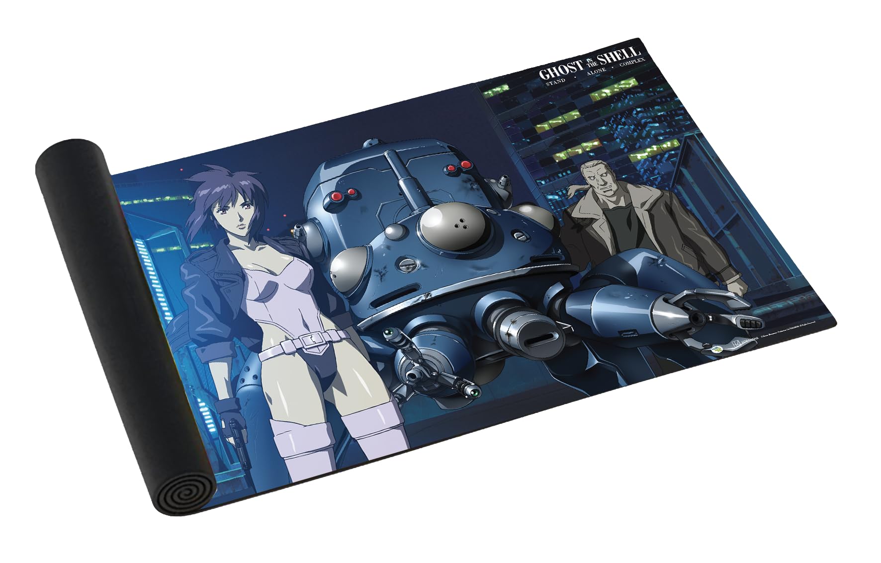 Amazon.com: Ghost in a Shell Playmat - Midnight Section 9 Gaming