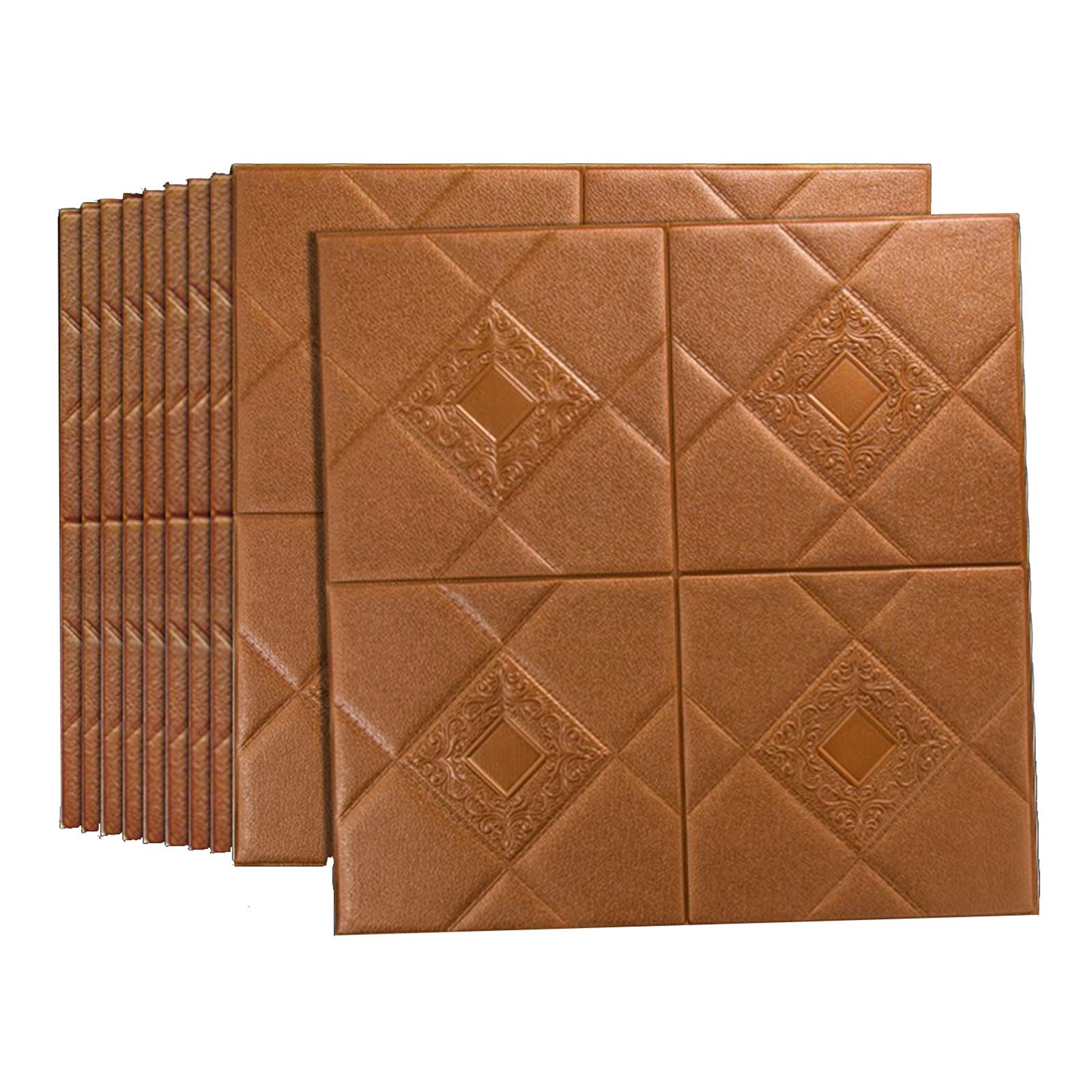 3D Three-dimensional Wall Stickers, Removable Self-adhesive Wallpaper, Ceiling Wall Stickers, DIY Waterproof And Anti-collision Protective Film, Decorate TV Background Wall, Living Room