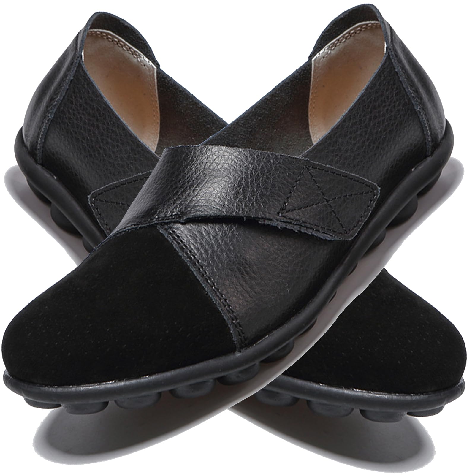 Aocase Bunion Shoes for Women Highly Elasticated Sports Running Shoes Ladies Shoes Swollen Feet Orthopedic Trainers Diabetic Shoes for Women,Black,42/260mm