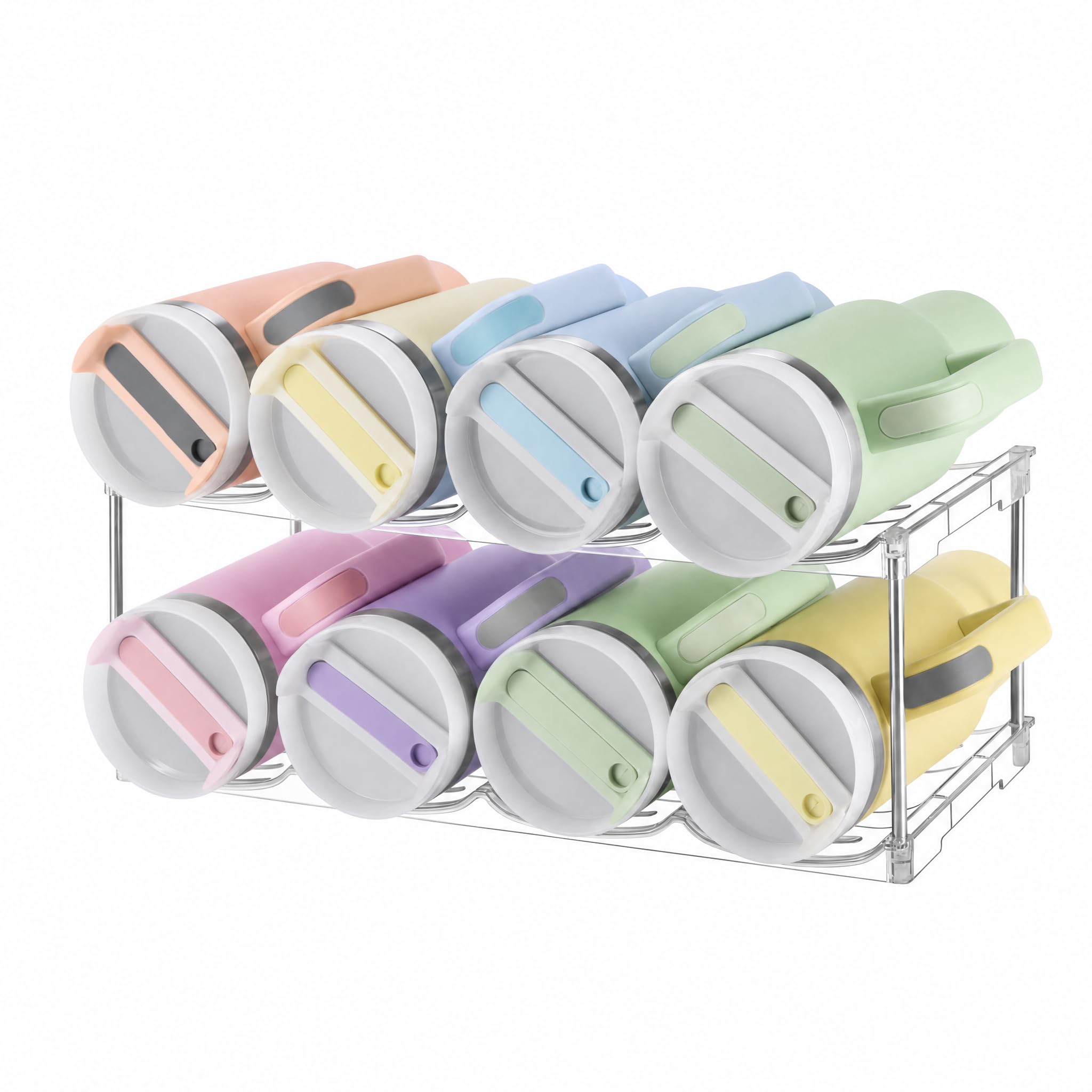 Photo 1 of Gaaleeli Stackable Water Bottle Organizer - Clear