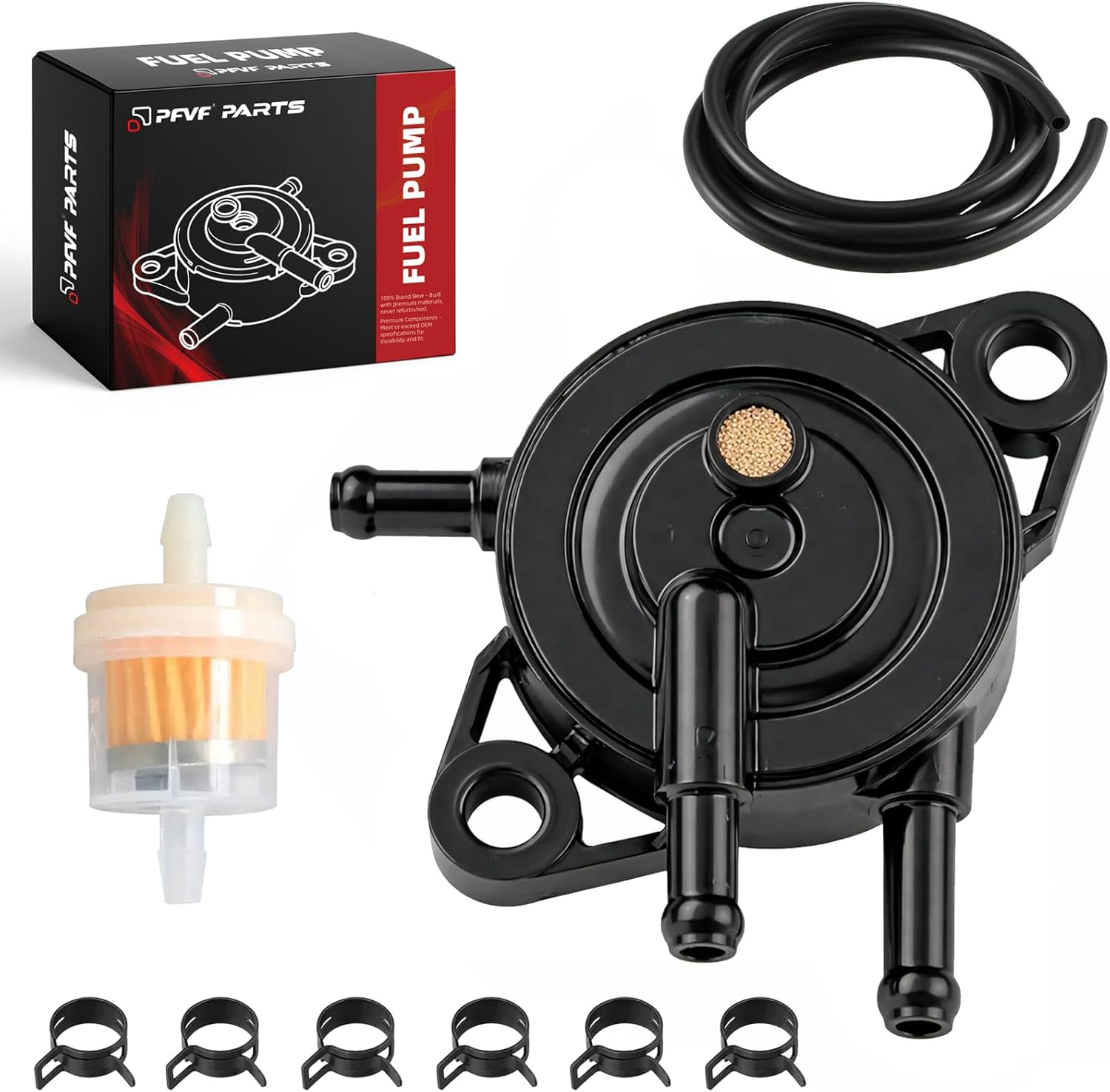 OEM Replacement 2439316 Fuel Pump Compatible with Kohler 24-393-16-S Replaces Kawasaki 49040-7001 49040-0769 Kohler 24-393-04-S 17HP-25 HP Small Engine Lawn Mower Tractor