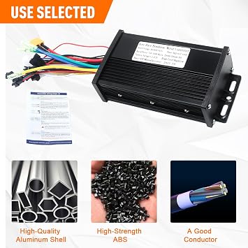 Electric Bike Controller 36V/48V/64V 30A 750W/1000W