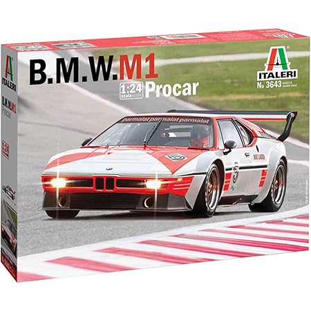 Amazon イタレリ 1 24 Bmw M1 プロカー 日本語説明書付属 プラモデル It3643 プラモデル 通販