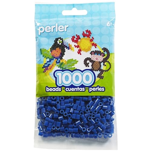 Beads Fuse Beads for Crafts, 1000pcs, Dark Blue - 1