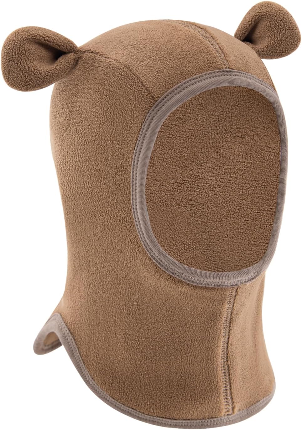 UAMOEI Toddler Winter Hat with Ear Flaps Baby Boy Hats Scarf Girls Balaclava Kids Polar Beanie Bear Neck Warmer