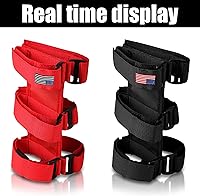 Vista 6 de gunhunt 1 soporte para extintor de incendios, barra enrollable de bandera estadounidense, correa de soporte para extintor de incendios ajustable