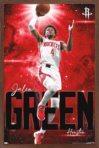 Miniatura 6 de Trends International NBA Houston Rockets - Póster de pared Jalen Green 23